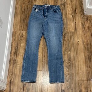 Abercrombie & Fitch Straight Leg Blue Jeans